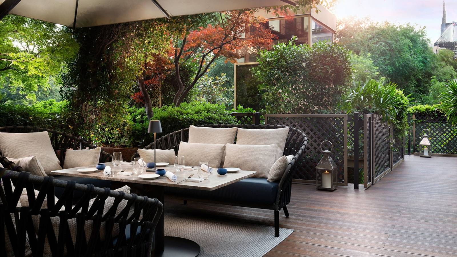 米蘭 Westin Palace  Terrazza PanEVO 戶外露台