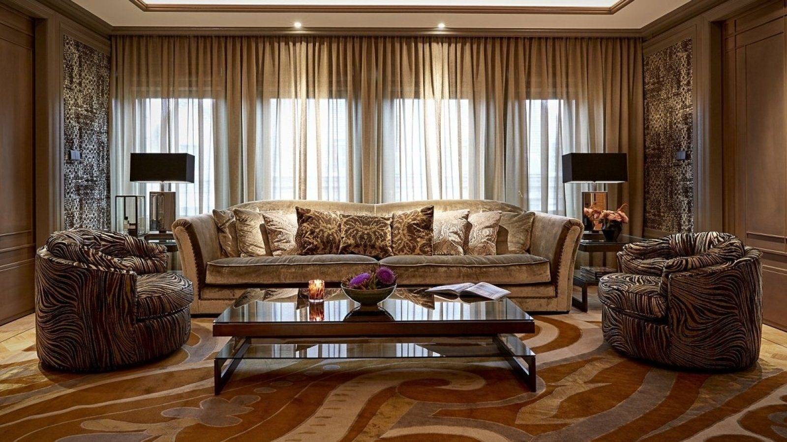 Hotel TwentySeven Grand Dam Square Suite 起居室