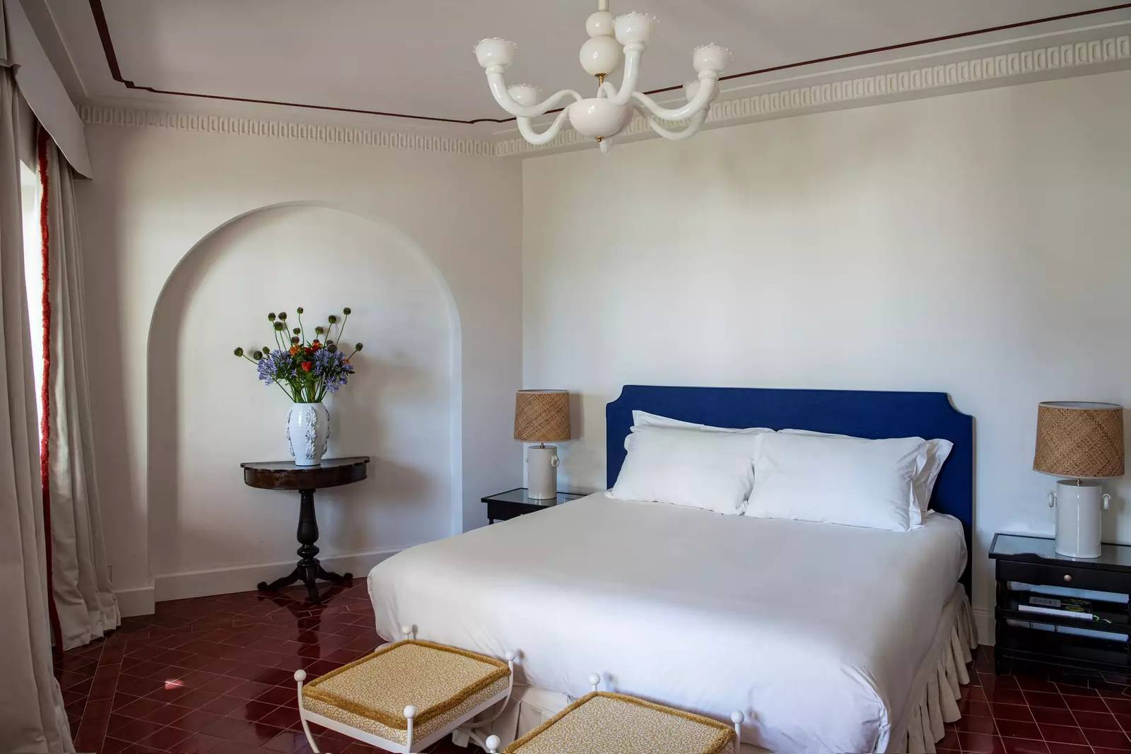 Villa Helios Capri Patio Suite 臥室