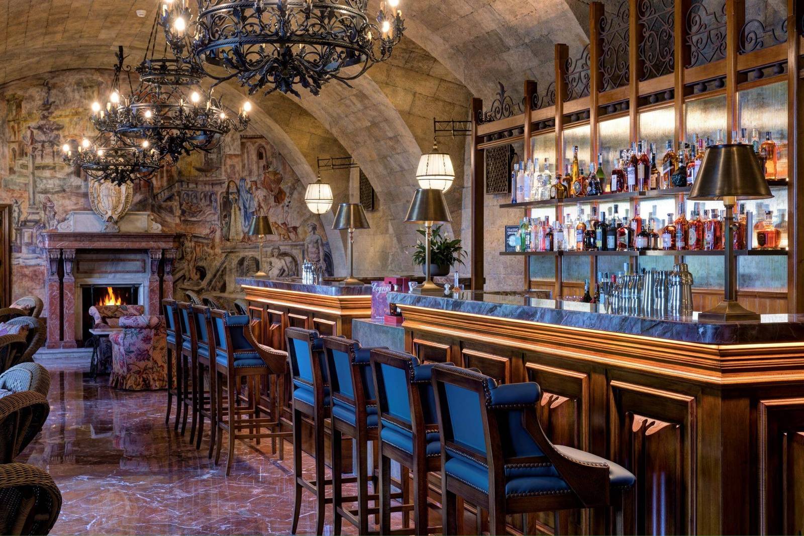 Villa Igiea Florio Bar 吧台