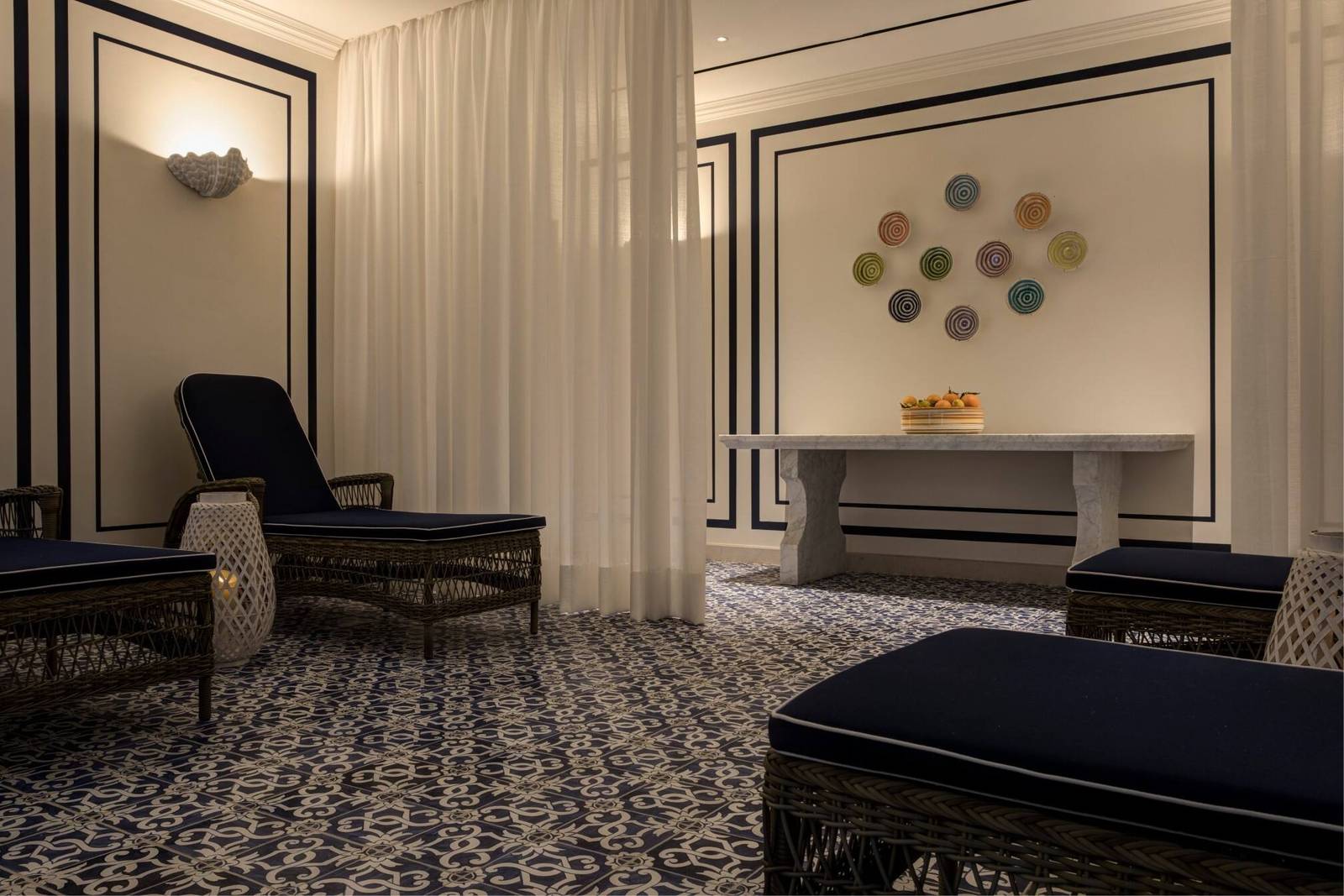 Villa Igiea Irene Forte Spa 休憩區