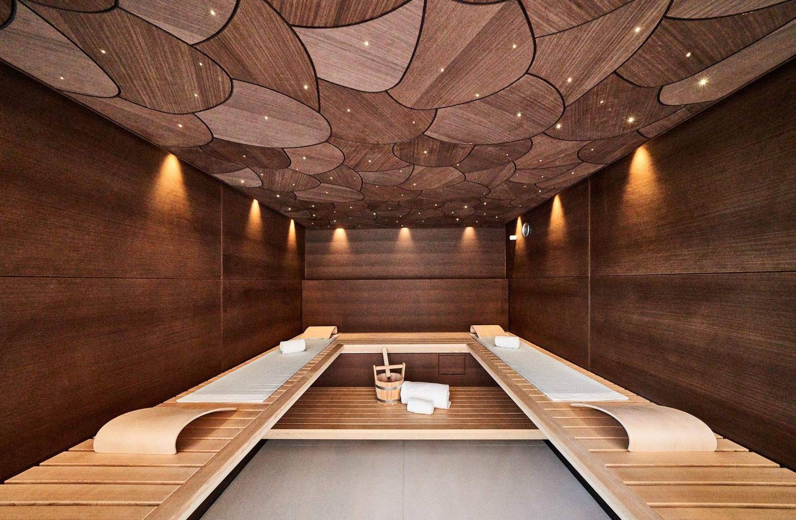 Villa La Coste Spa 木質土耳其浴室