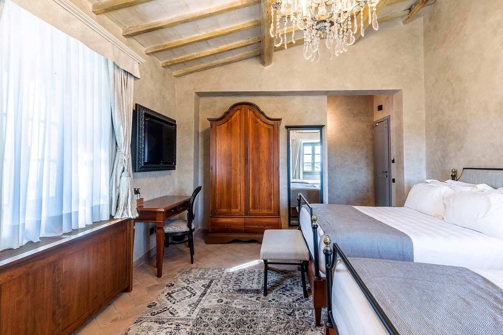 Villa Petriolo Premium Suite 客房