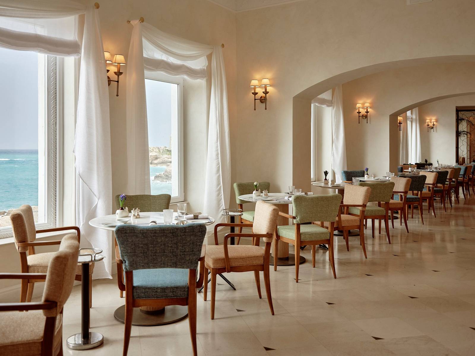Villa Sant'Andrea Ristorante Sant'Andrea 面海餐廳