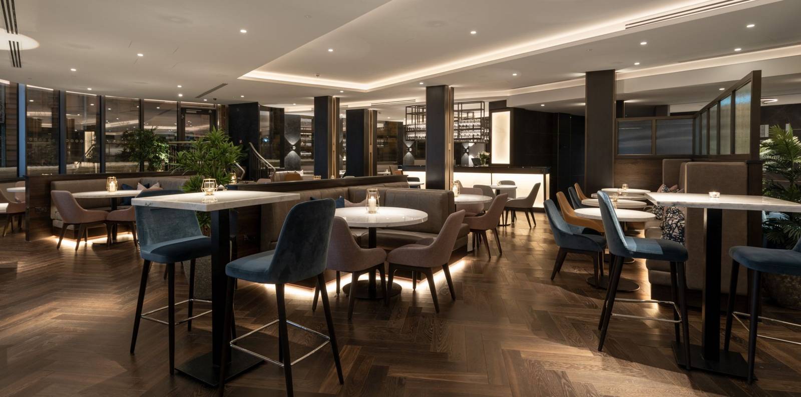愛丁堡 voco Edinburgh - Haymarket The Blossom 用餐區