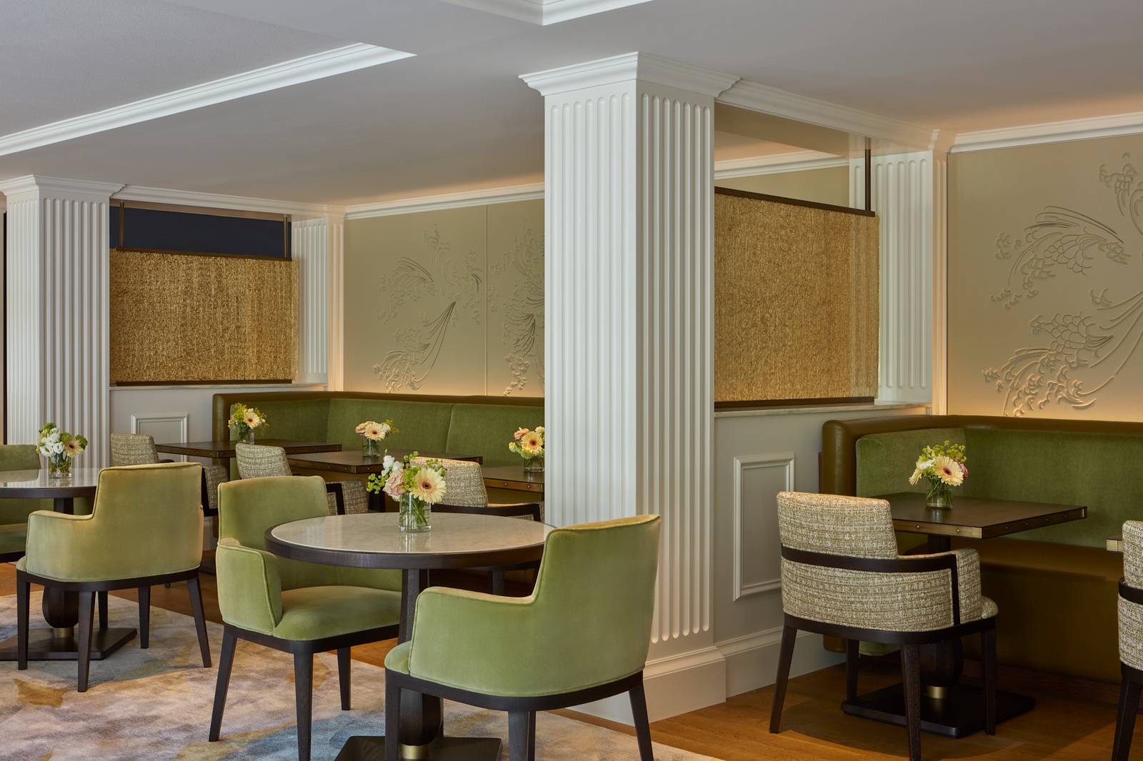 阿姆斯特丹 Waldorf Astoria Goldfinch Brasserie 用餐區