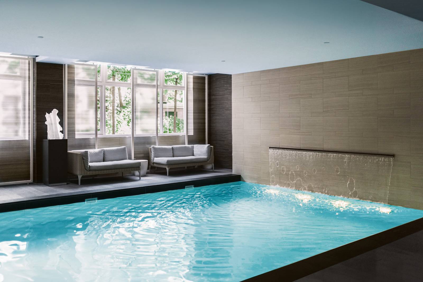 阿姆斯特丹 Waldorf Astoria Guerlain Spa 室內泳池