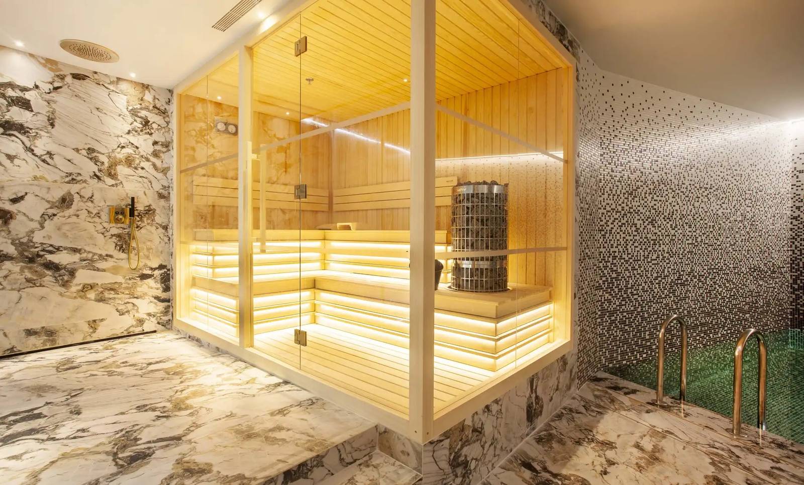 Wine & Books Porto Hotel Spa 桑拿室