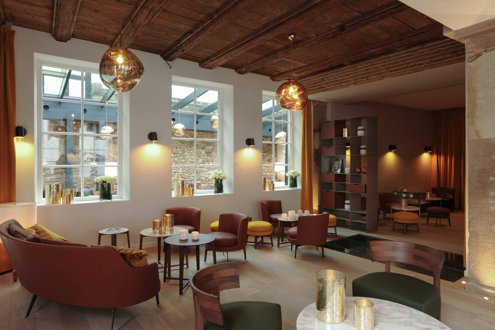 5 Terres Hôtel & Spa 酒吧酒廊座位區