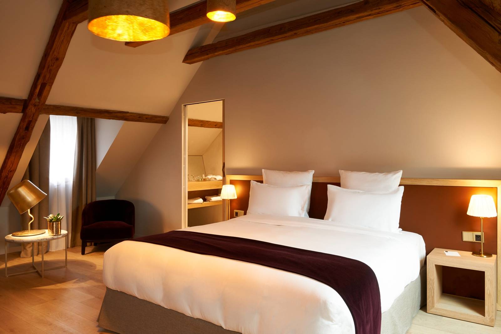 5 Terres Hôtel & Spa 木樑 Junior Suite