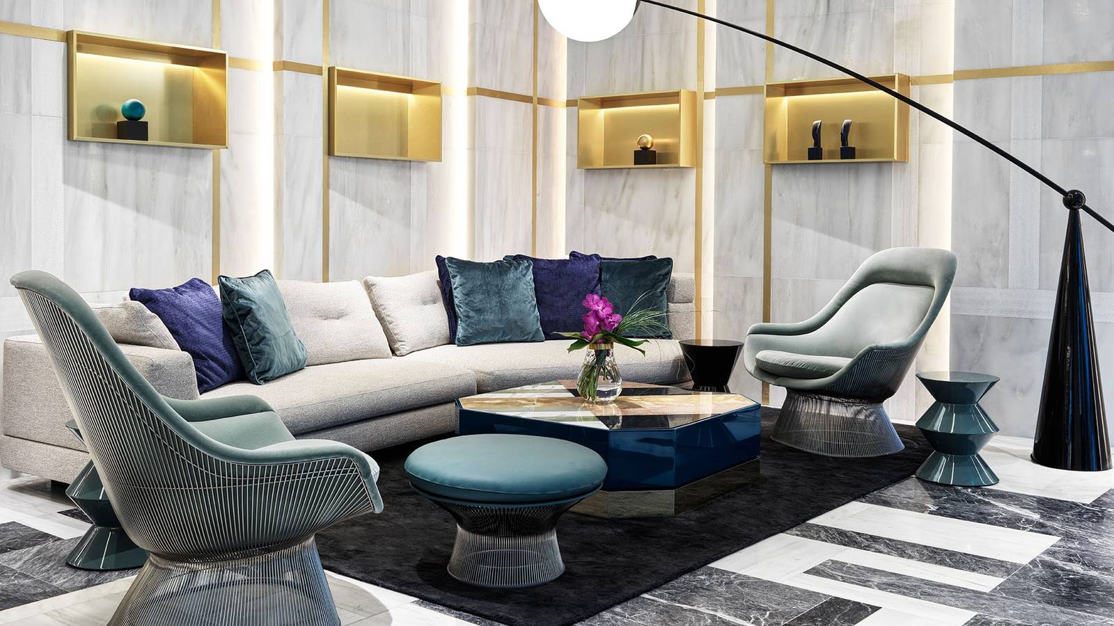 Athens Capital Hotel 沙發休憩區