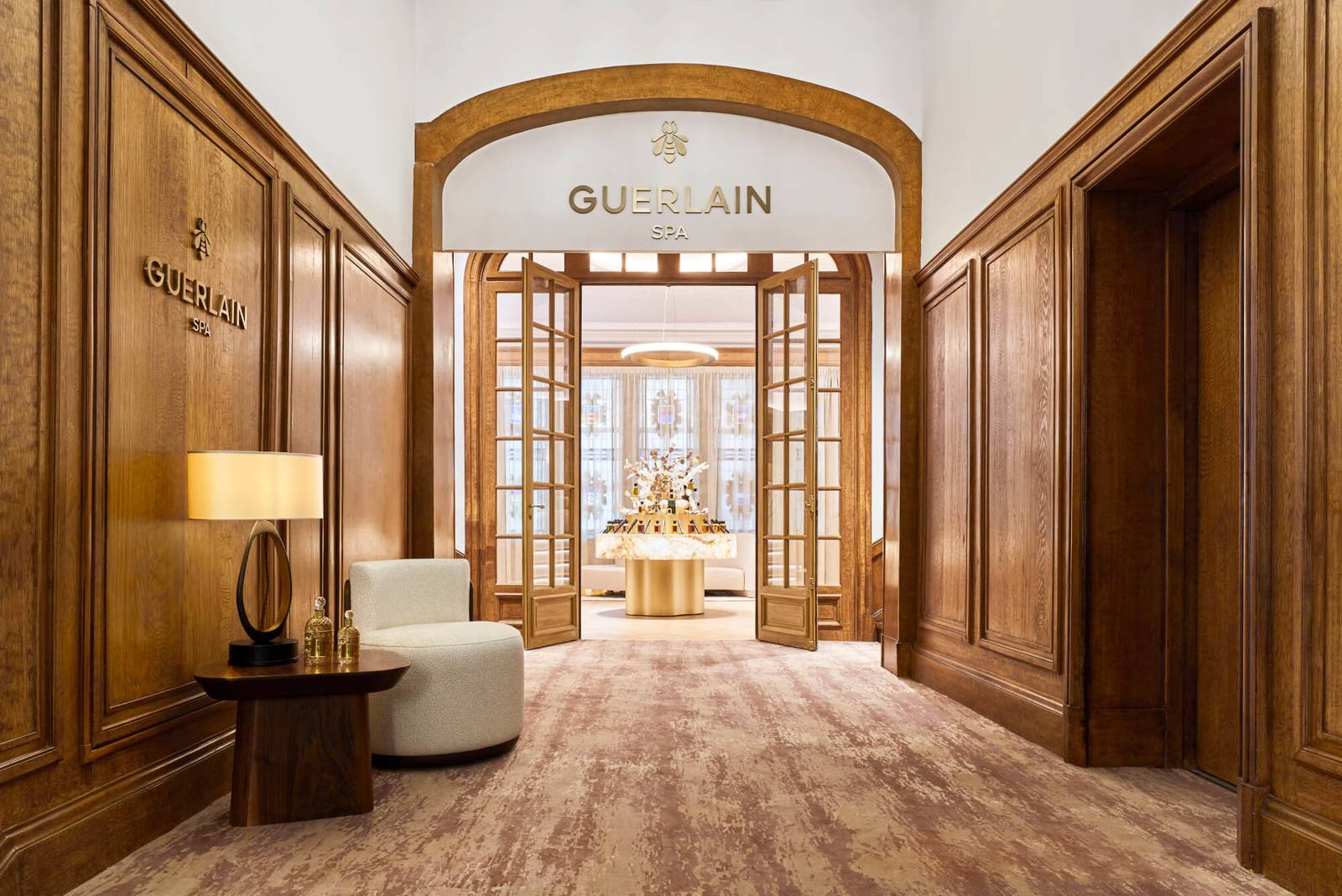 多維爾 Hôtel Barrière Le Normandy Guerlain Spa 入口廊道