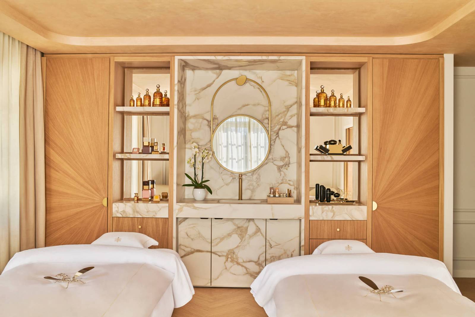 多維爾 Hôtel Barrière Le Normandy Guerlain Spa 雙人療程室