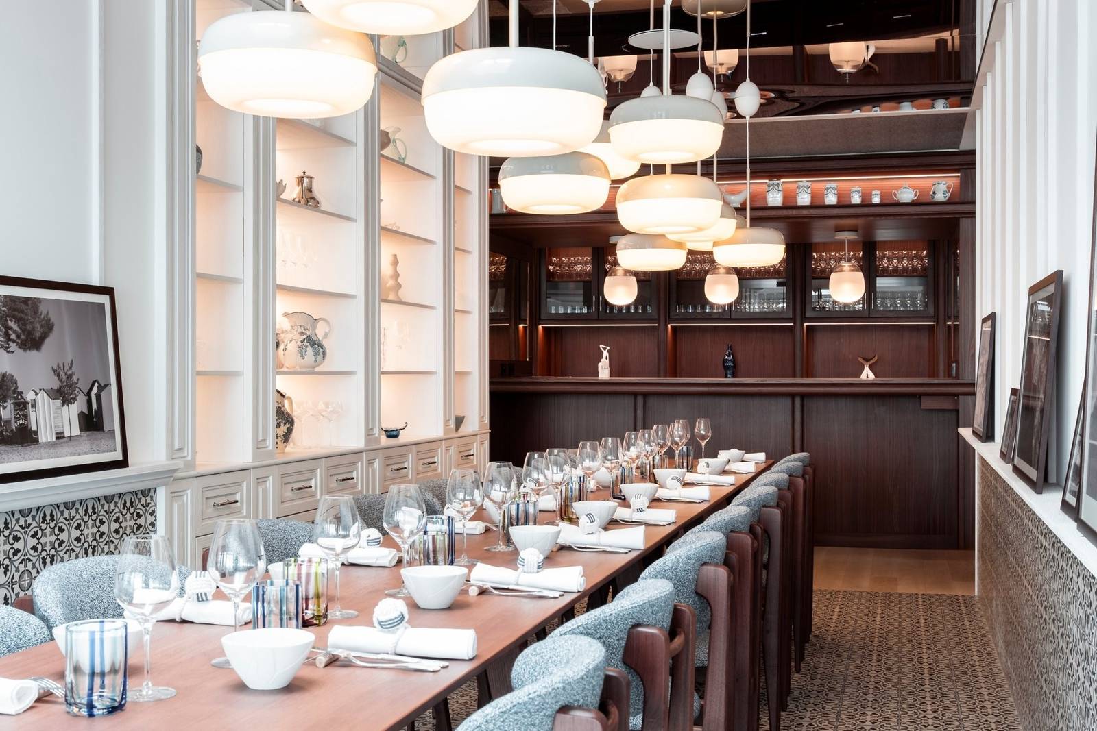 Bel Hôtel Oléron OYAT 餐廳用餐區