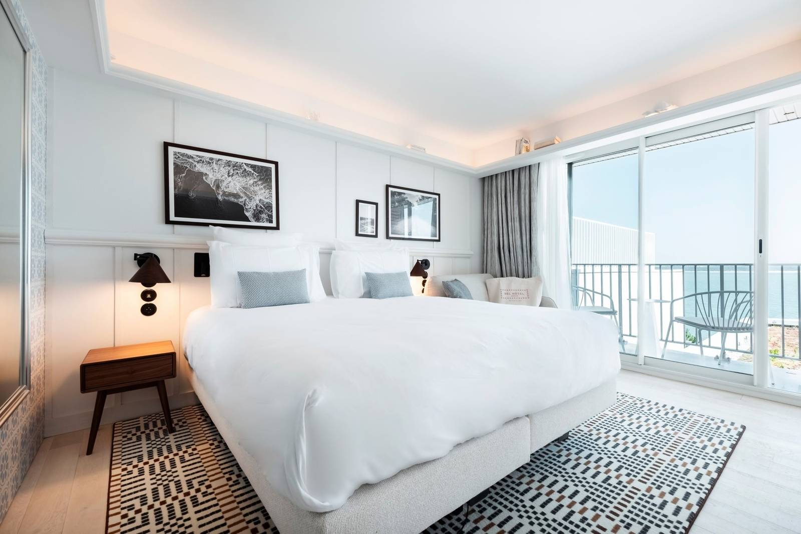 Bel Hôtel Oléron 海景客房與陽台