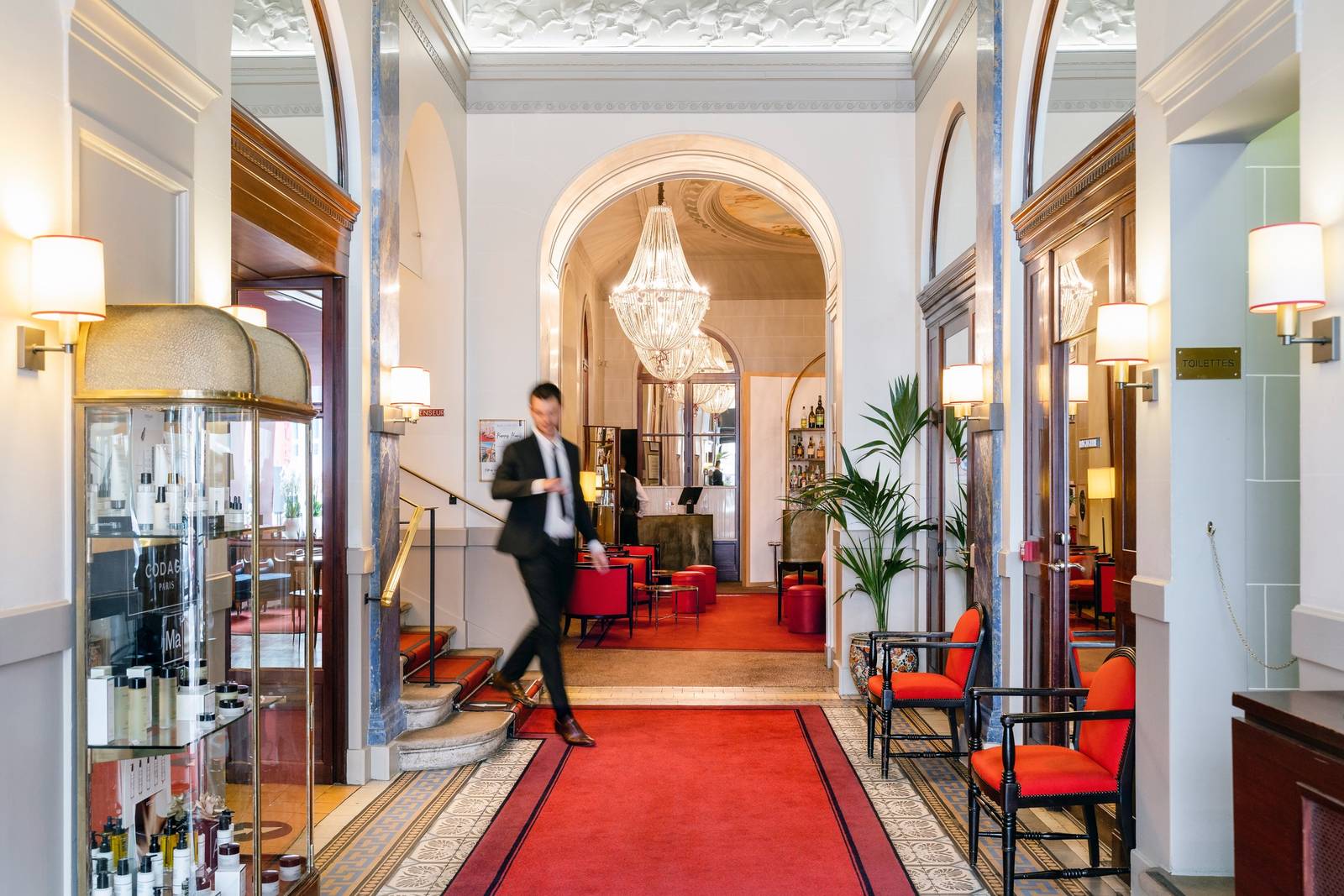 里昂 Carlton Hotel Lyon 大廳入口