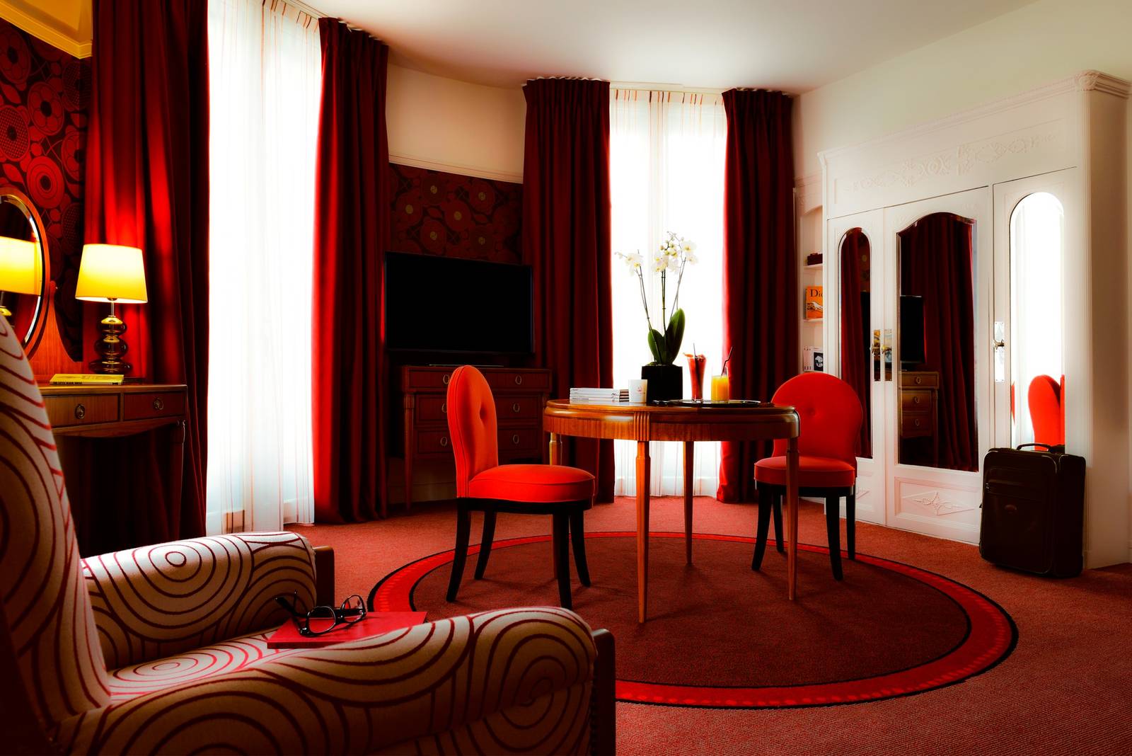里昂 Carlton Hotel Lyon 圓形 Junior Suite Rotonde
