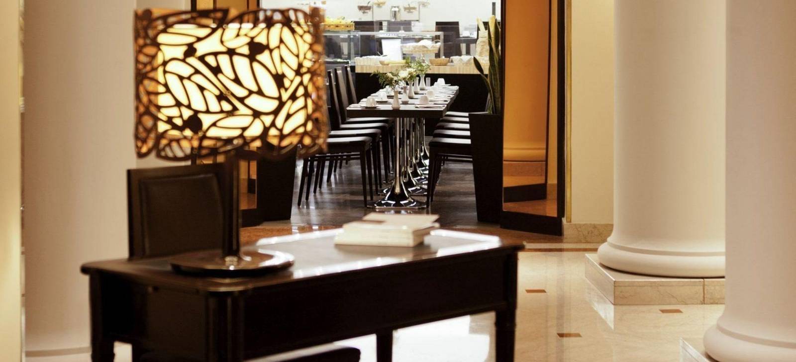 Cerretani Hotel 大廳與 Il Patio 早餐餐廳