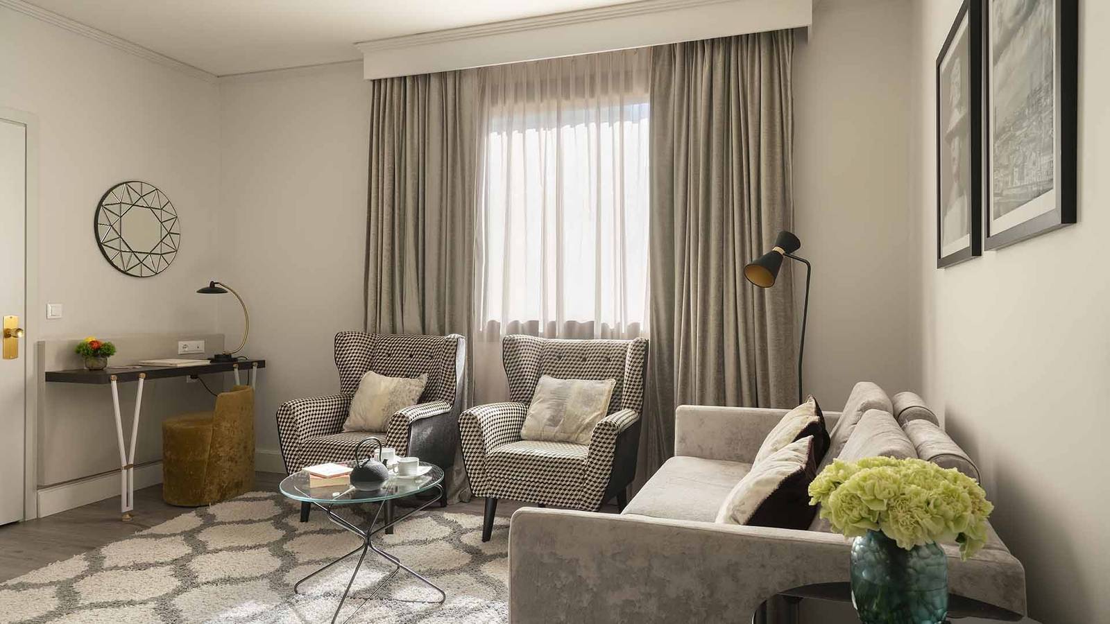 Cerretani Hotel Suite Medici 起居區