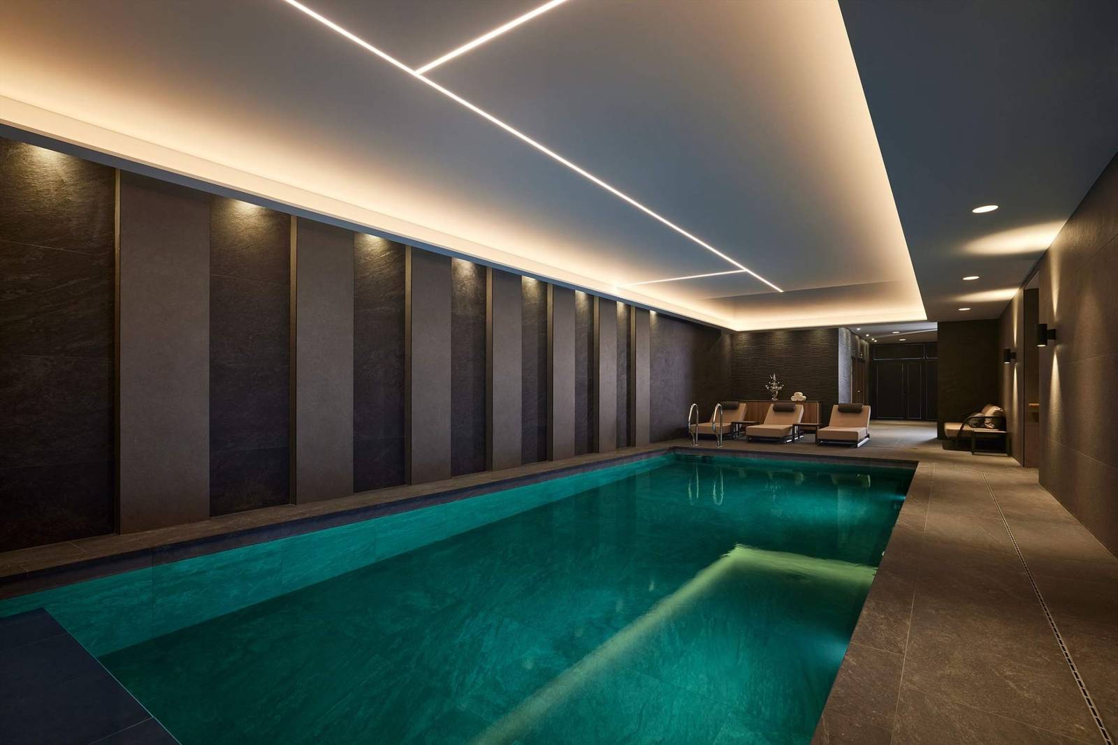 Le Domaine du Liziec Spa 室內泳池