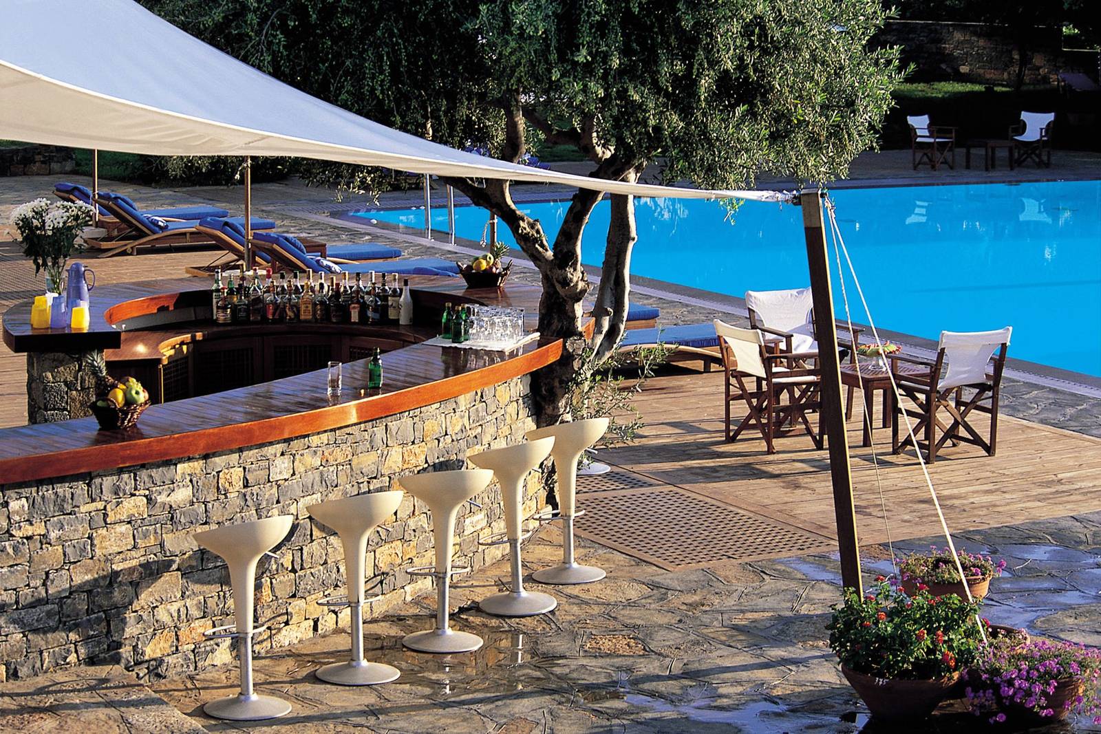 Elounda Bay Palace Poseidon 池畔酒吧