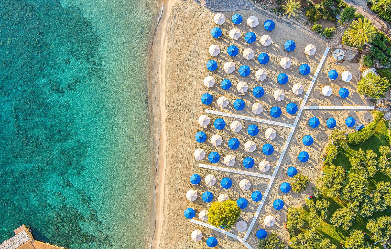 Elounda Beach 私人沙灘空拍