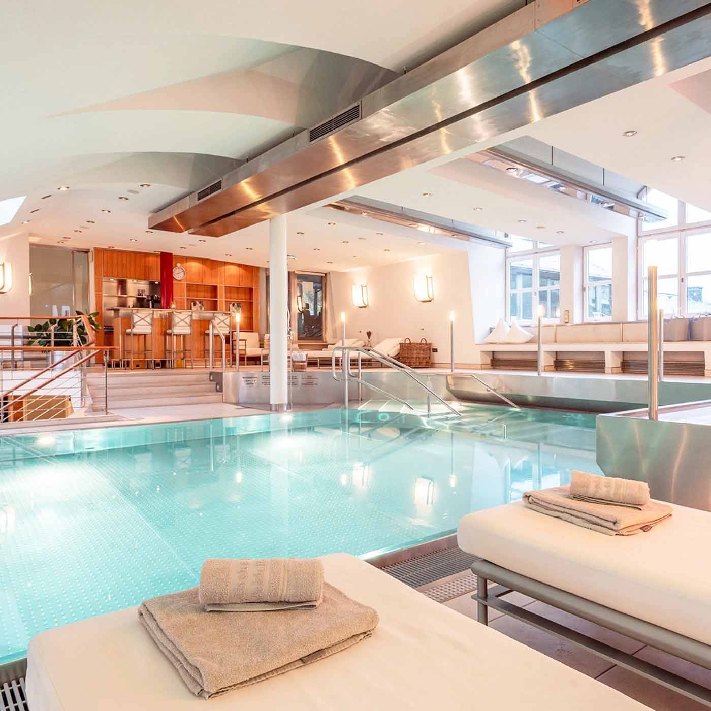 海德堡 Der Europäische Hof Panorama Spa 室內泳池