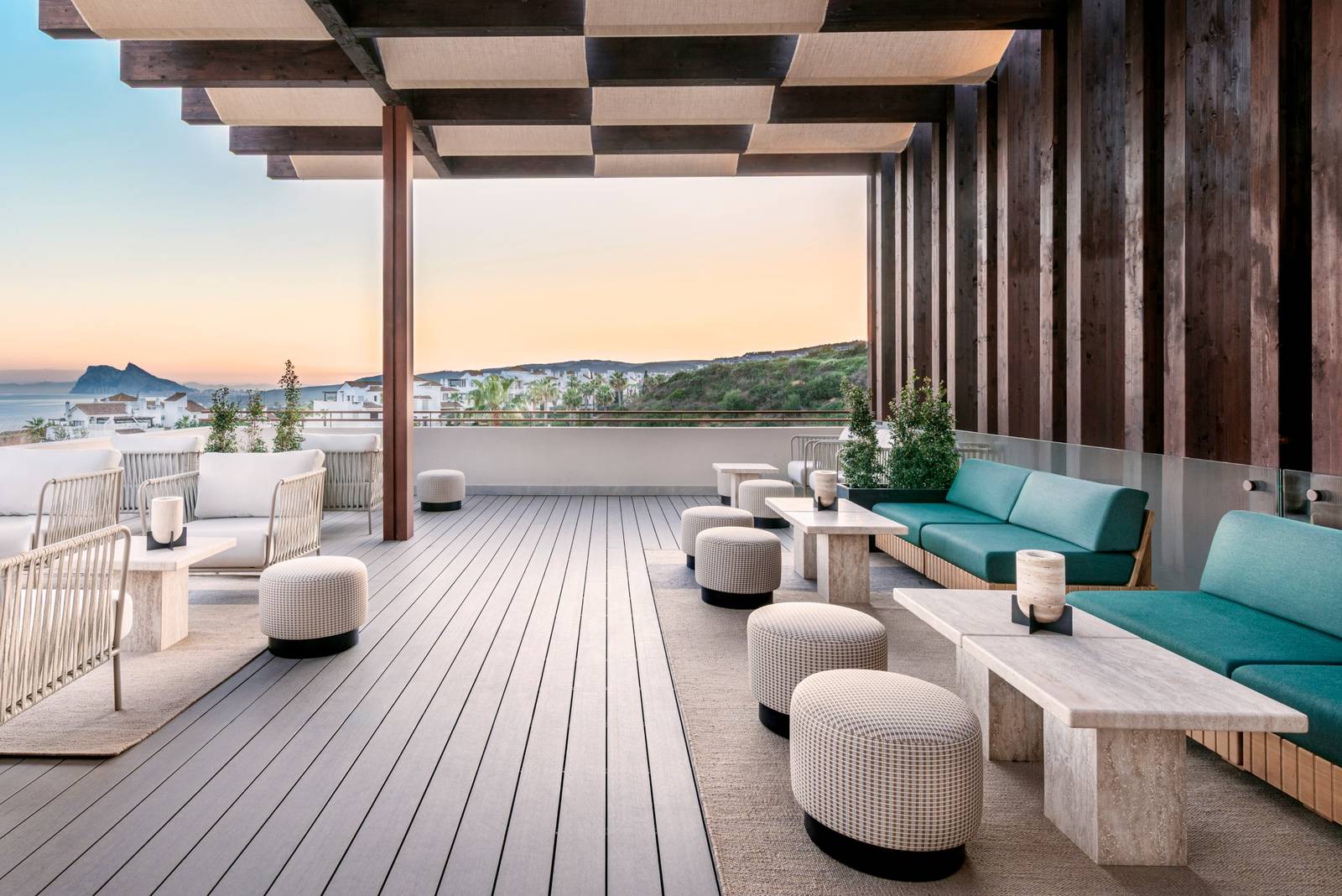 Fairmont La Hacienda 酒廊露台
