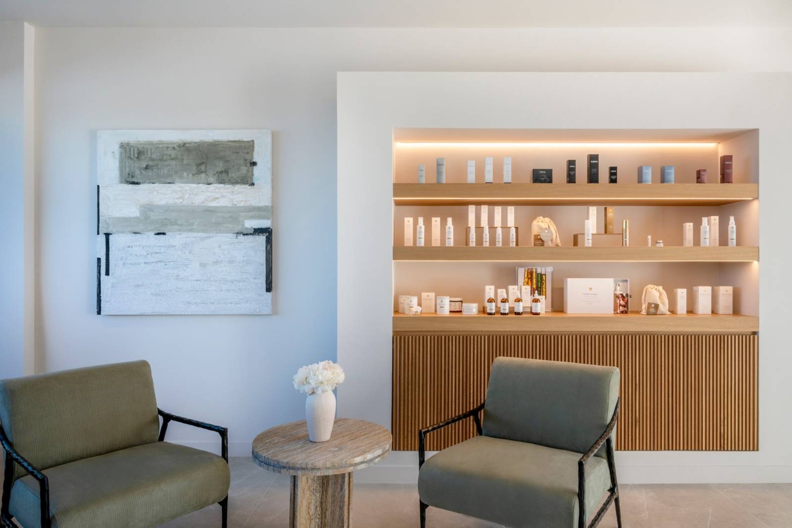 Fairmont La Hacienda  Spa 休憩區