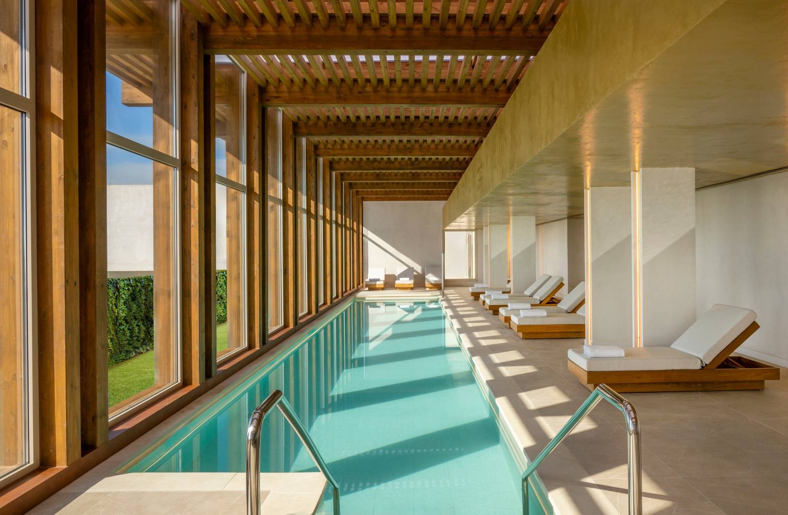 Fairmont La Hacienda  Spa 室內泳池