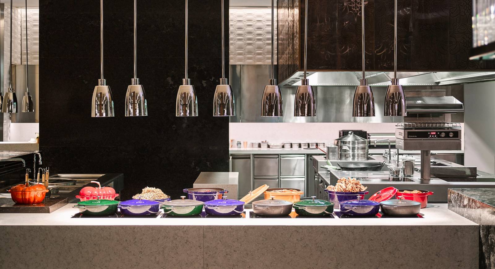 Fairmont Quasar Istanbul Stations 開放廚房