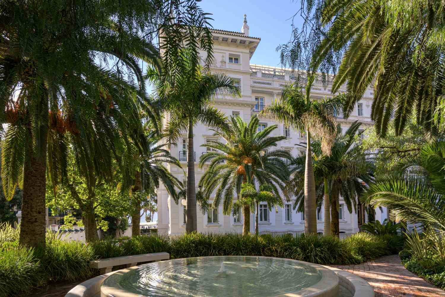 Gran Hotel Miramar 棕櫚庭園
