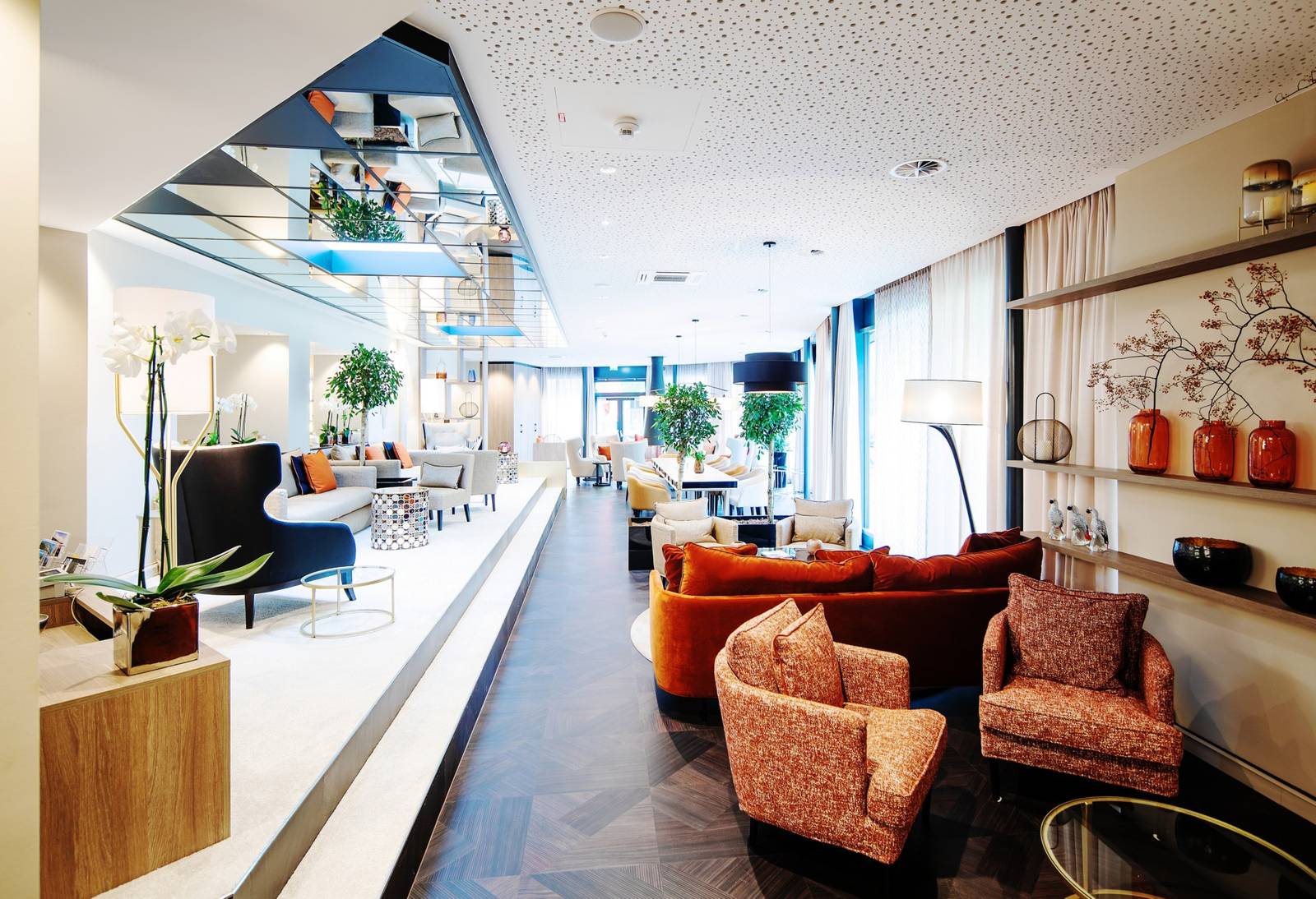 布雷根茲 Grand Hotel Bregenz大廳酒廊
