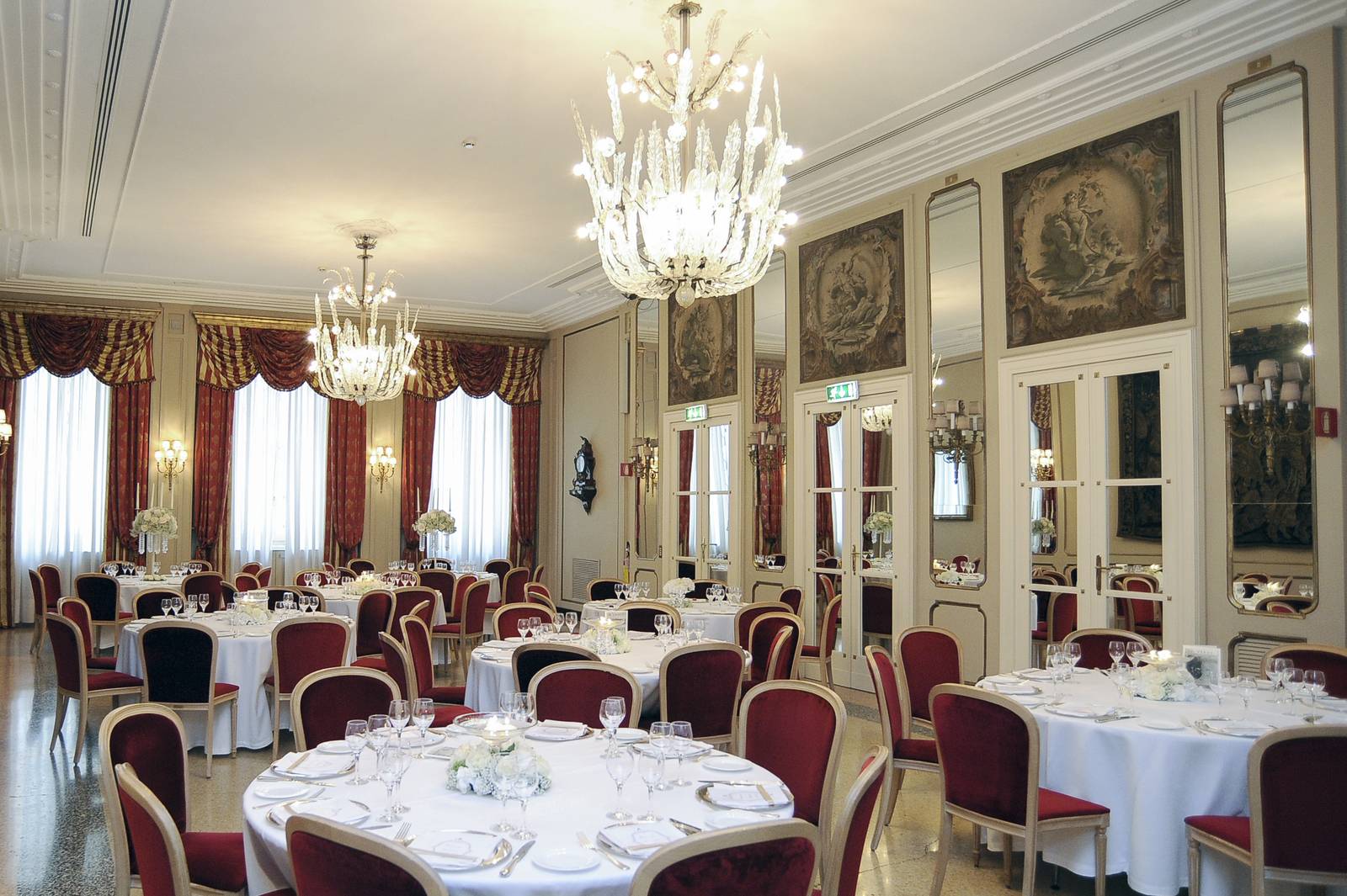 Grand Hotel et de Milan Sala Puccini 宴會廳