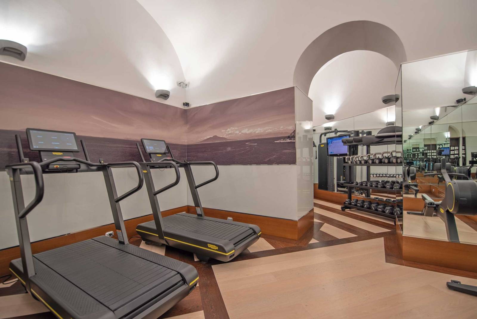 Grand Hotel Excelsior Vittoria 健身中心