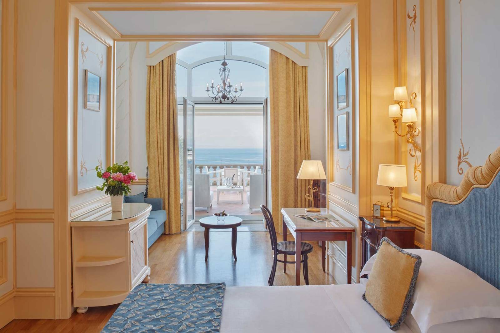 Grand Hotel Excelsior Vittoria 海景 Junior Suite