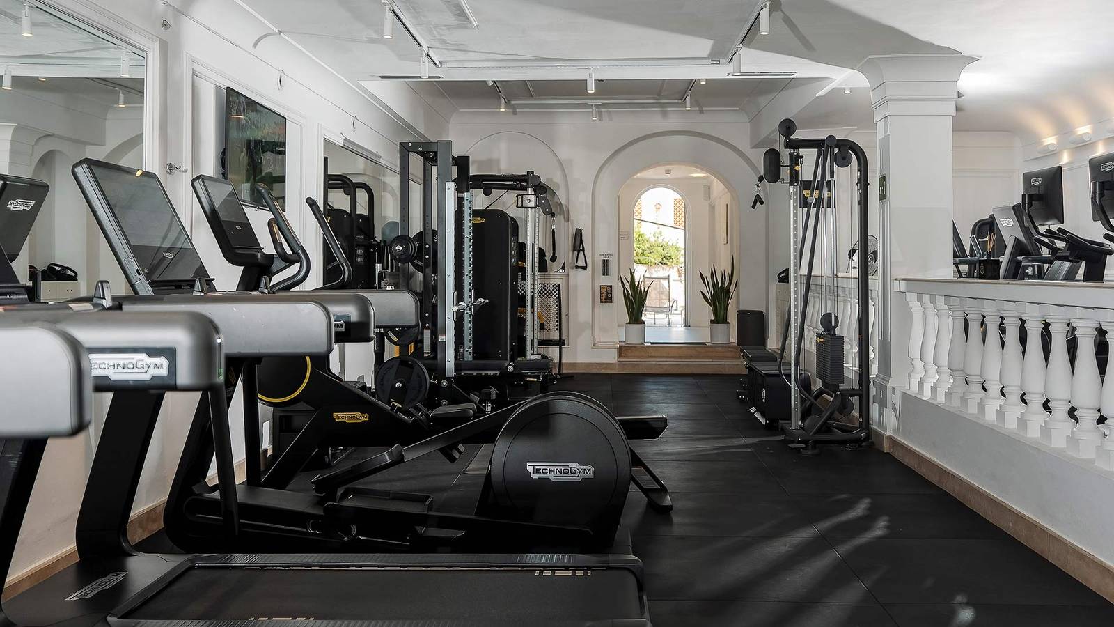 Grand Hotel Quisisana Technogym 健身房