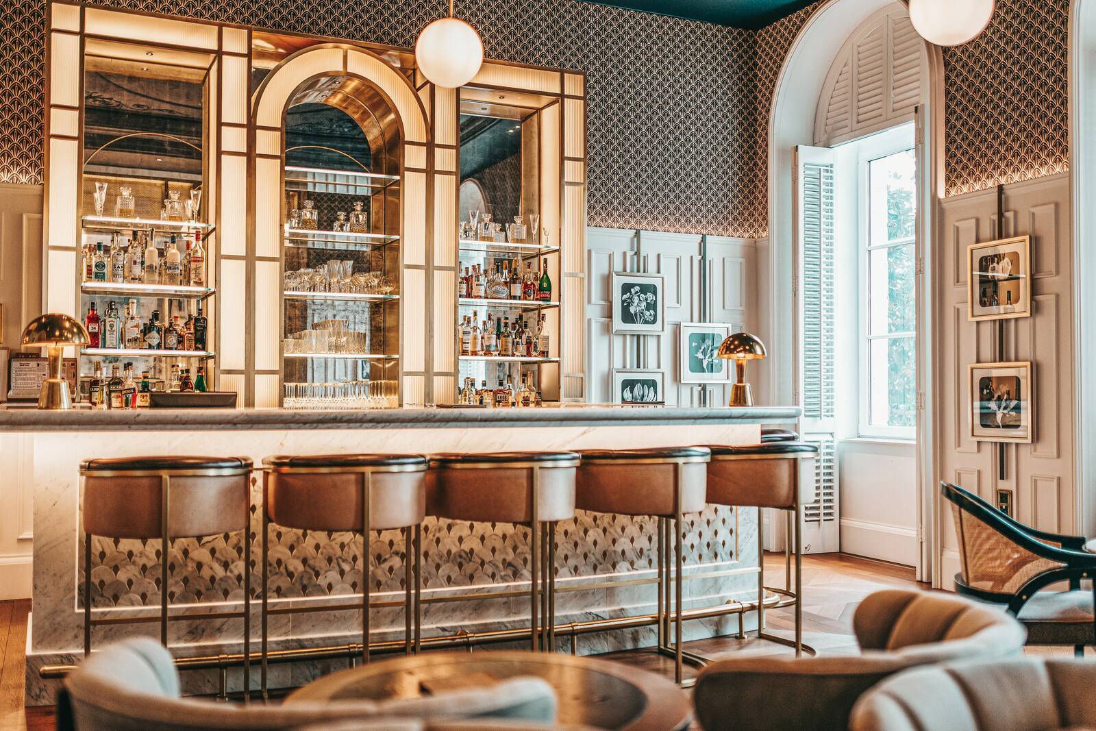 杜布羅夫尼克希爾頓帝國酒店 The Imperial Bar and Lounge 的吧台