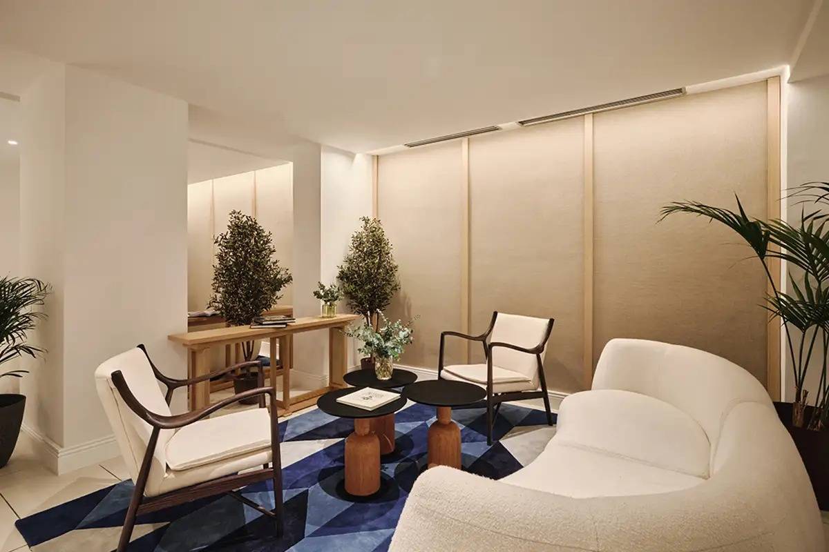 瓦倫西亞 Hospes Palau de la Mar 公共起居區的沙發與扶手椅