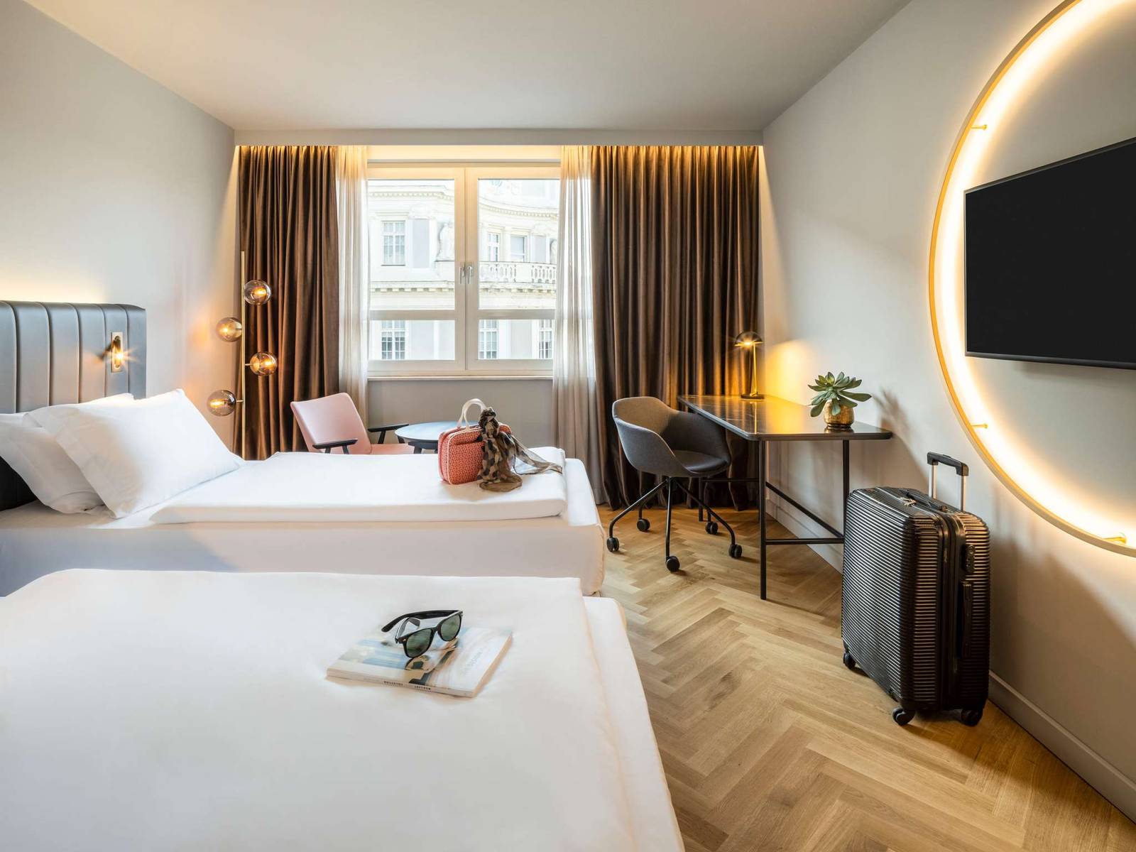 Hotel Am Konzerthaus Superior 雙床房