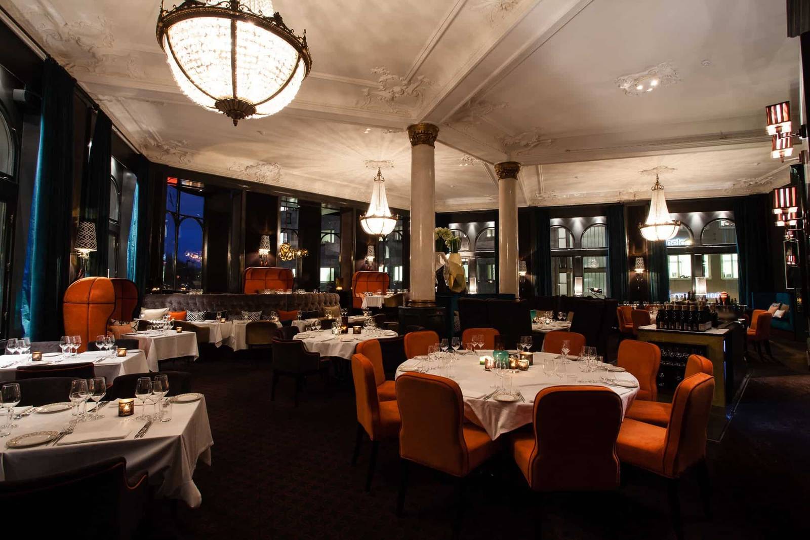 奧斯陸 Hotel Continental Eik Annen Etage 餐廳