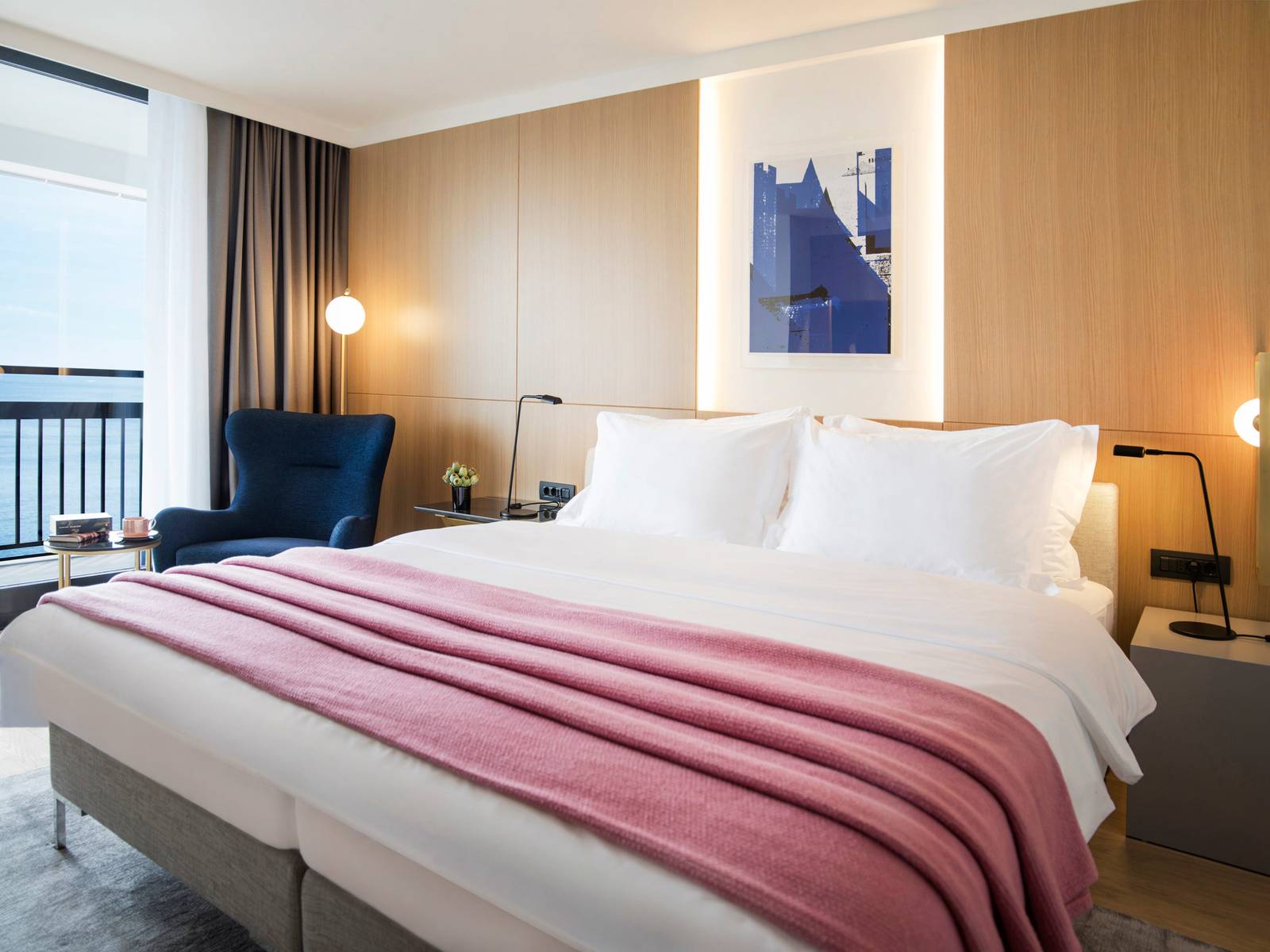 Hotel Excelsior Dubrovnik The Tower Deluxe 客房與海景窗