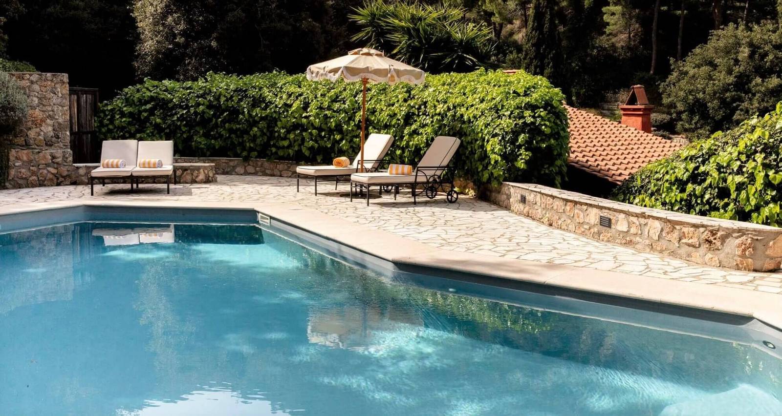 Il Pellicano 酒店 Argentario Suite 的私人泳池