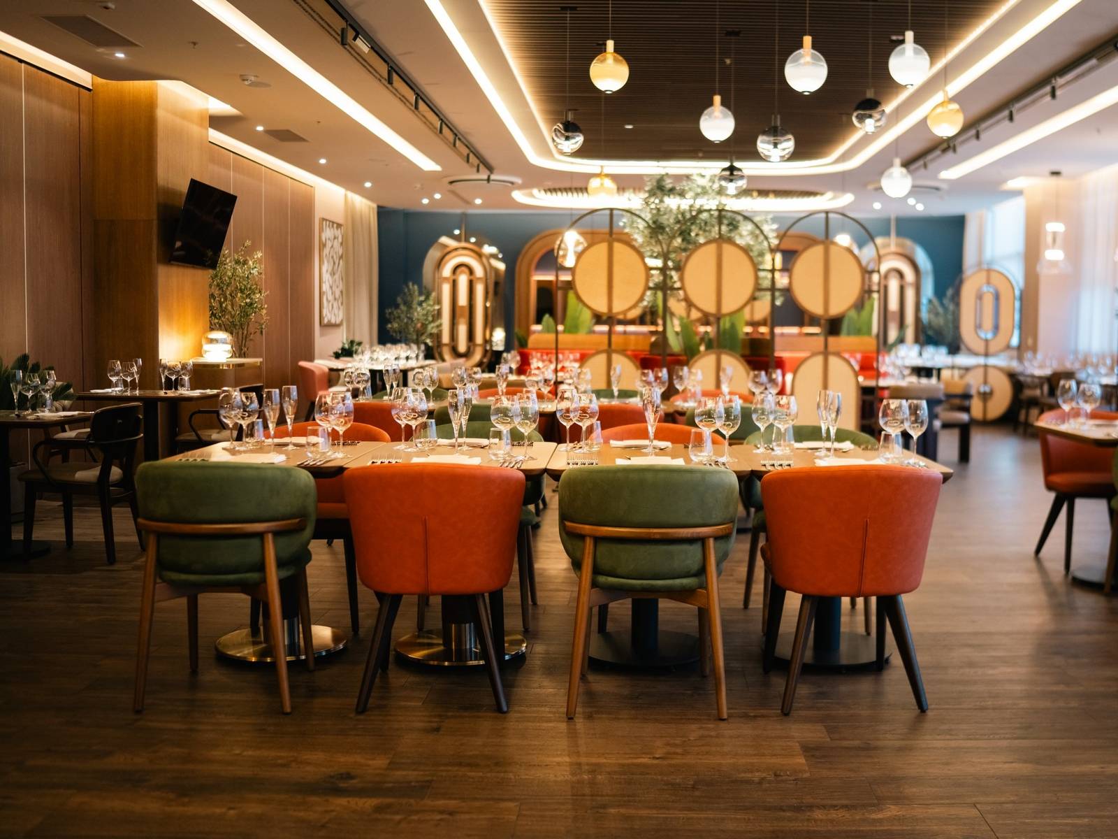 莫斯塔爾 Hotel Mepas Prestige 餐廳用餐區