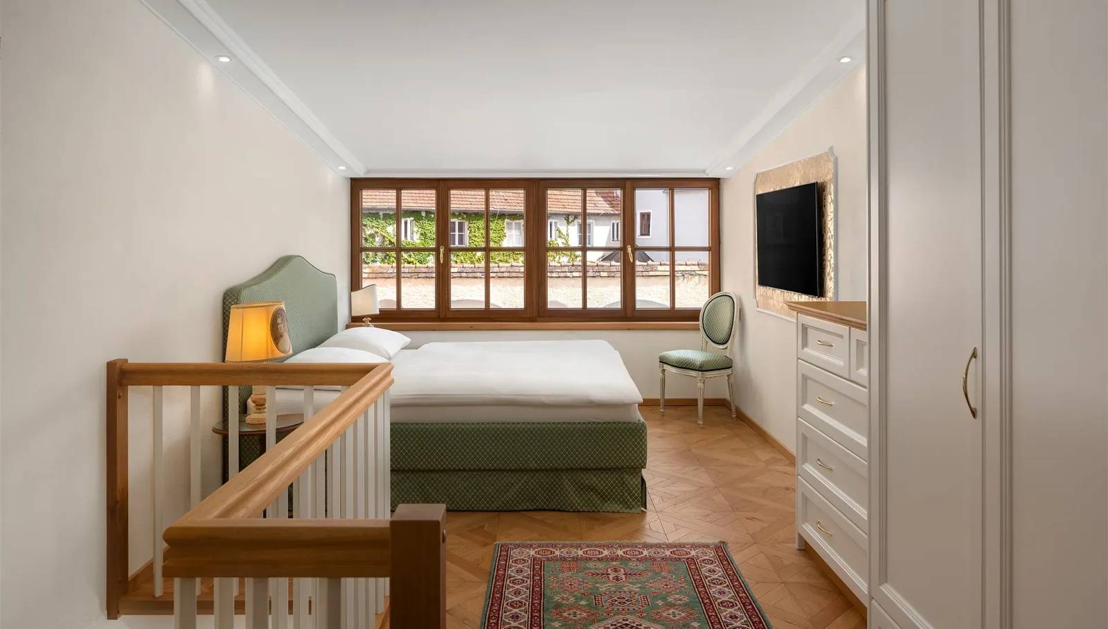 杜倫斯坦 Hotel Schloss Dürnstein 明亮的城堡客房