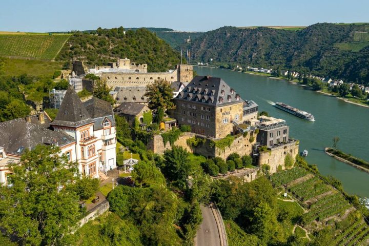 聖戈阿爾 Hotel Schloss Rheinfels