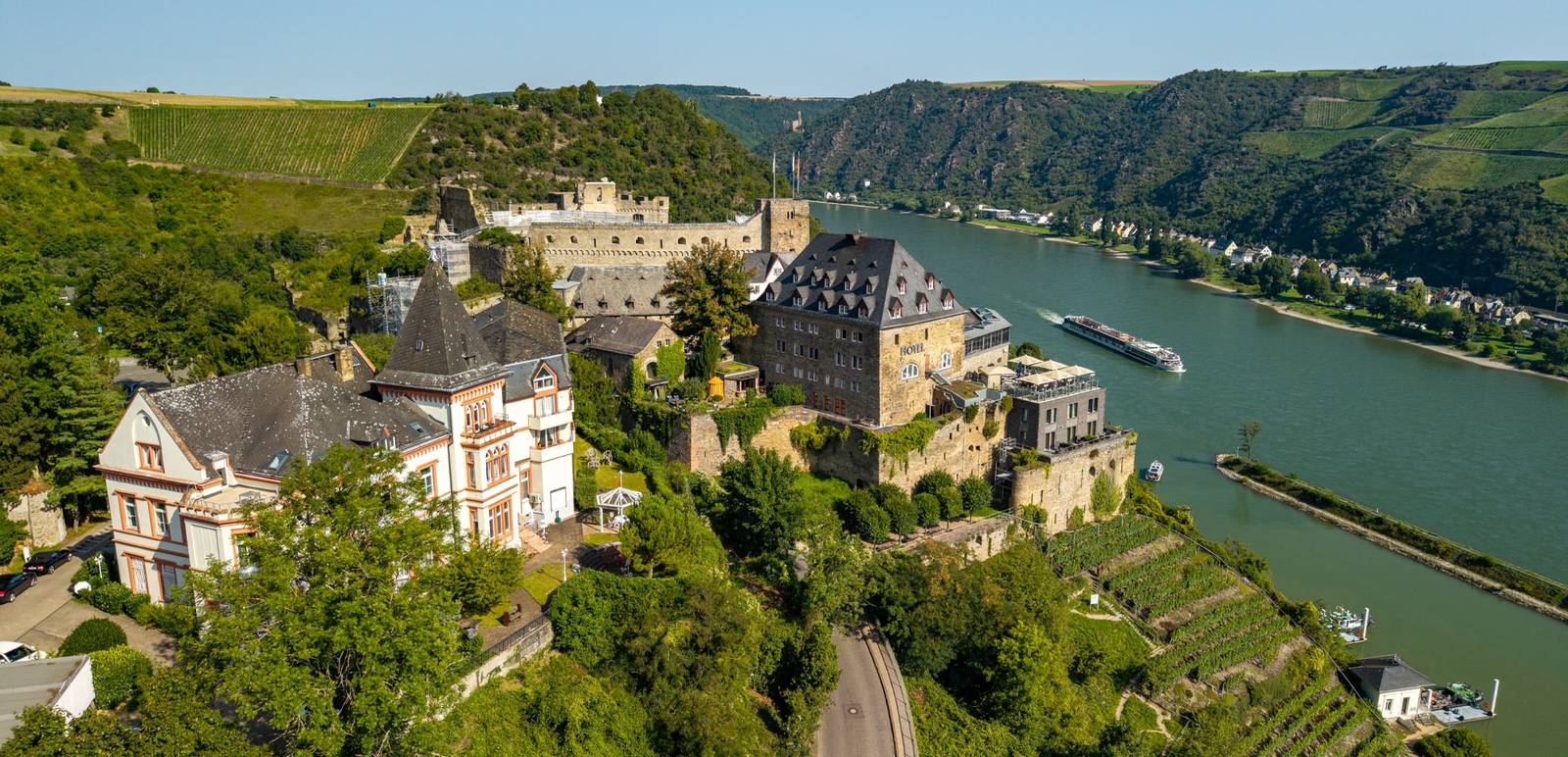 聖戈阿爾 Hotel Schloss Rheinfels