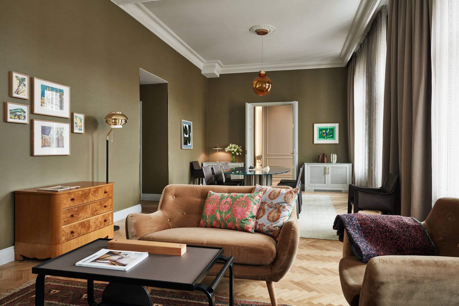 赫爾辛基 Hotel St. George St. George Suite 起居室