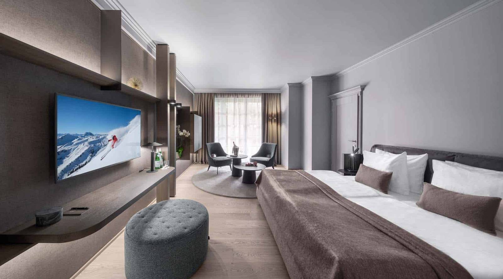 Weisses Rössl Deluxe Room Residence Greif 客房