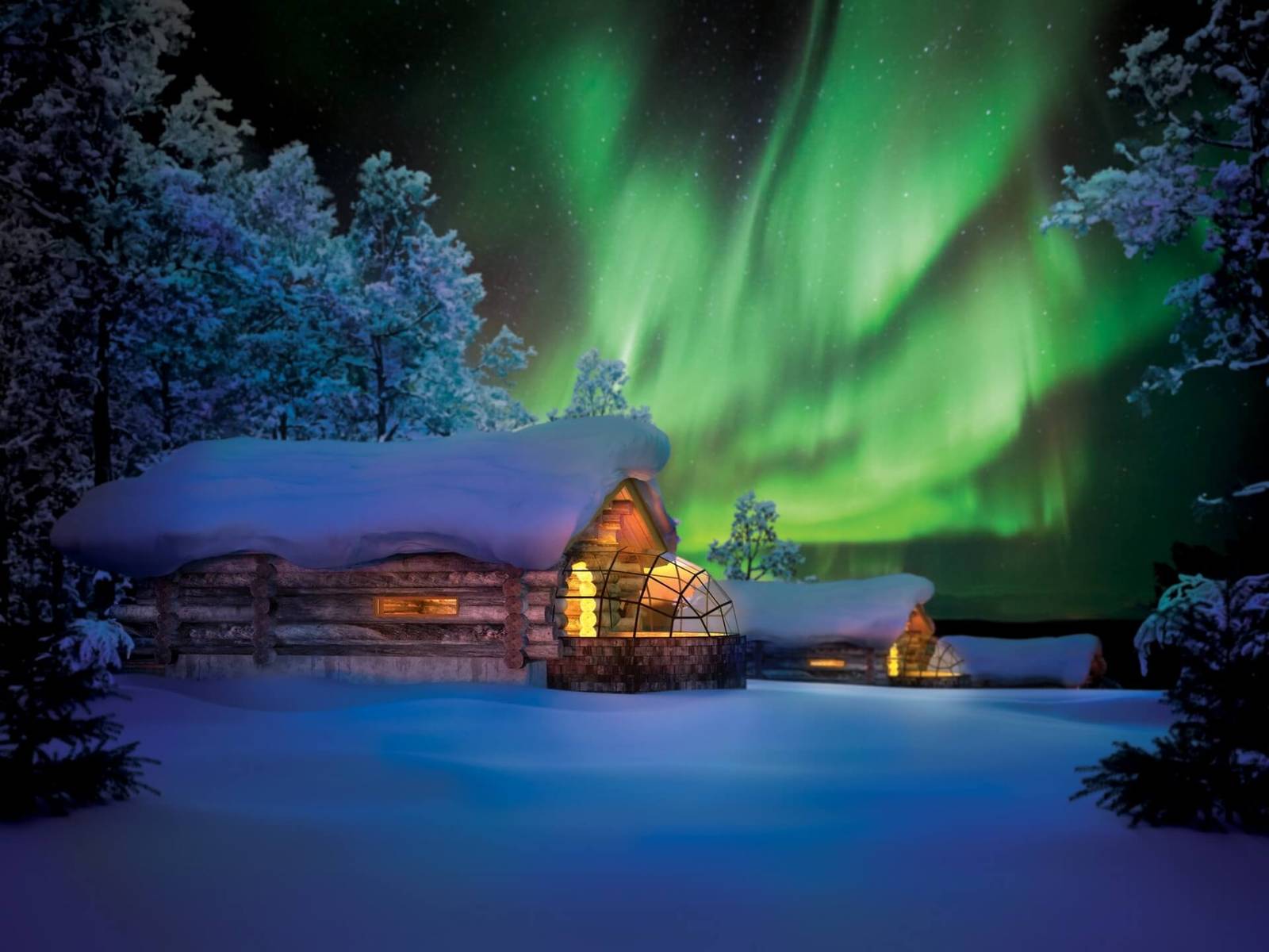 薩利色爾卡 Kakslauttanen Arctic Resort